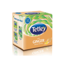 Tetley Tea Bags - Ginger (12 pcs Carton)